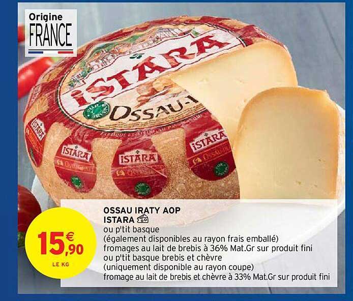 ossau iraty aop istara