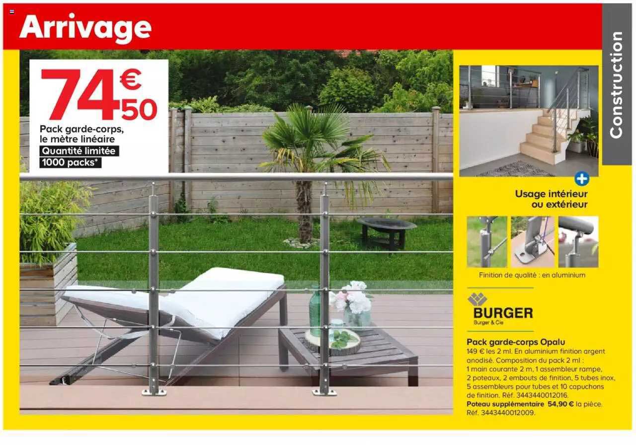 pack garde-corps opalu