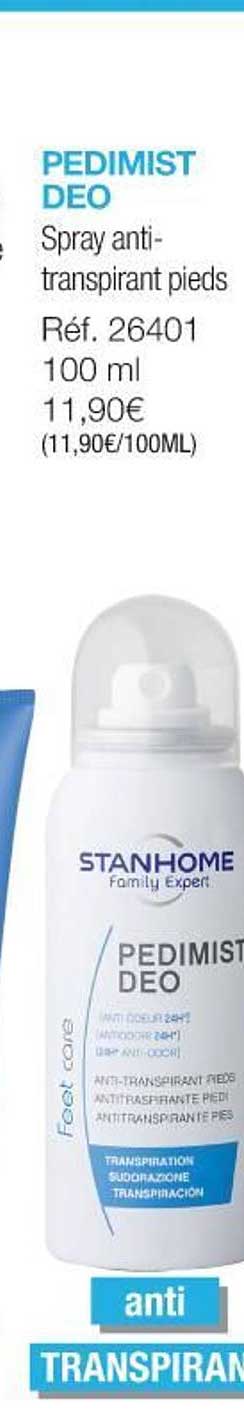 Pedimist Deo Spray Anti-transpirant Pieds