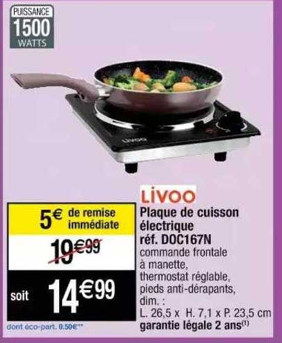 Plaque De Cuisson électrique Livoo