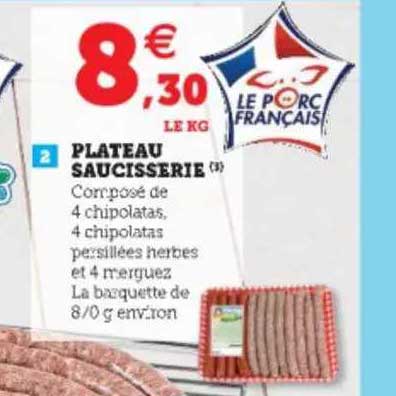 plateau saucisserie