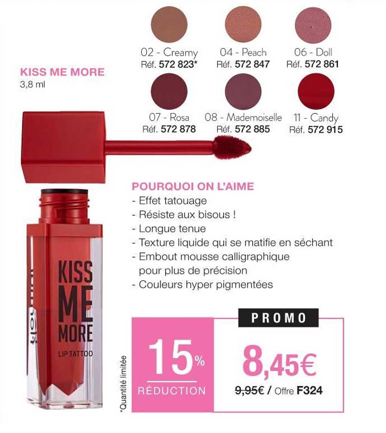 pourqoui on l'aime kiss mee more
