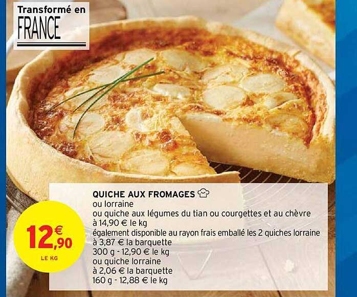 Quiche Aux Fromages