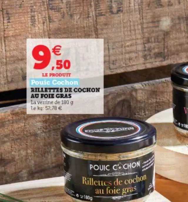 rillettes de cochon au foie gras pouic cochon