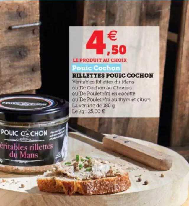 rillettes pouic cochon