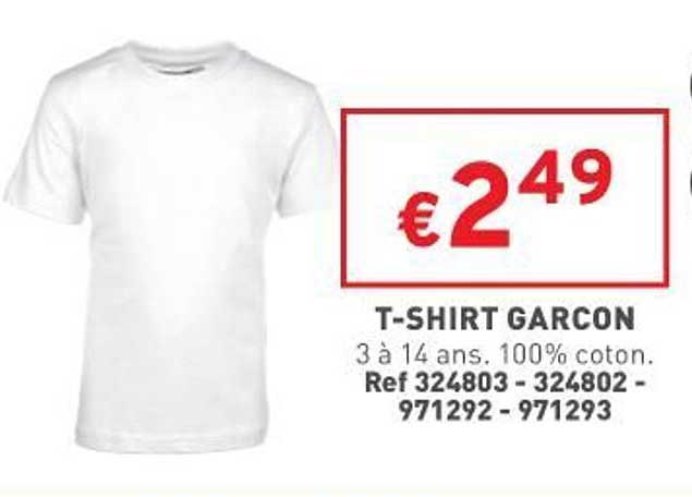 t-shirt garçon