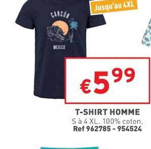 t-shirt homme