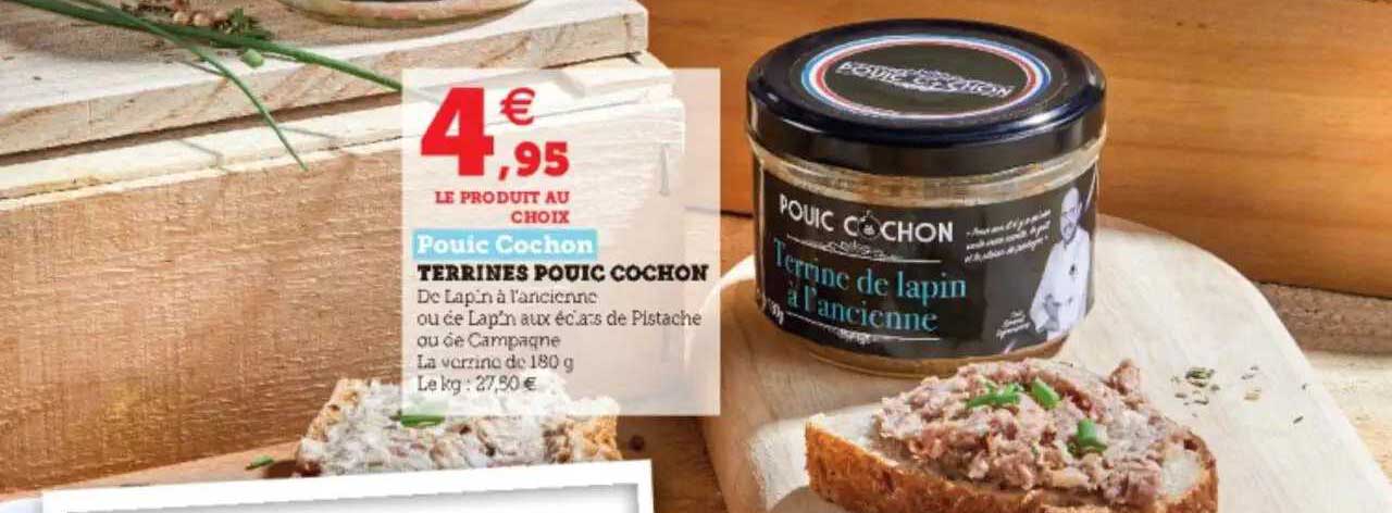 terrines pouic cochon