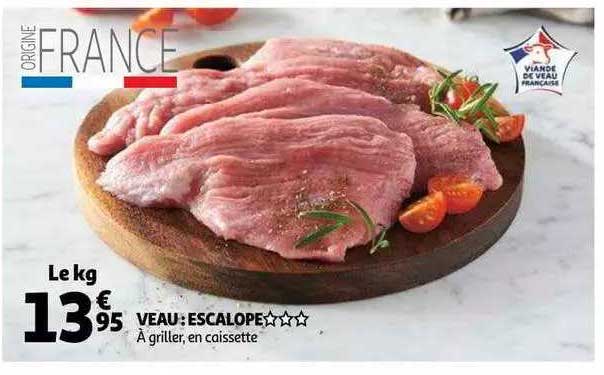 Veau : Escalope***