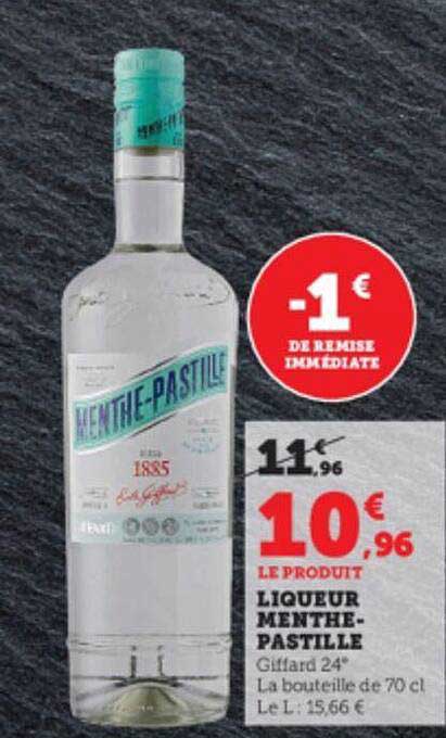 liqueur menthe-pastille