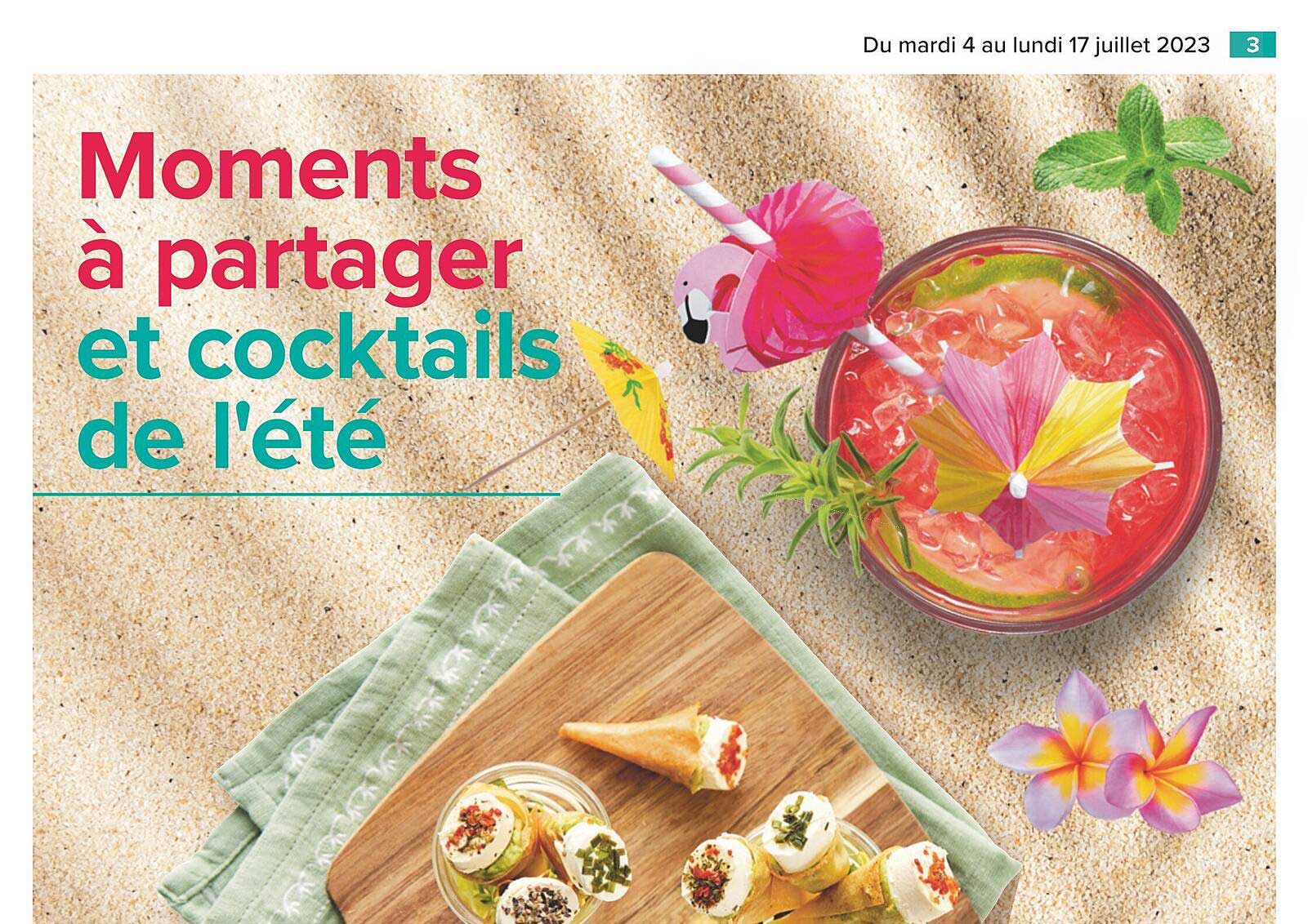 moments à partager et cocktails de l'été