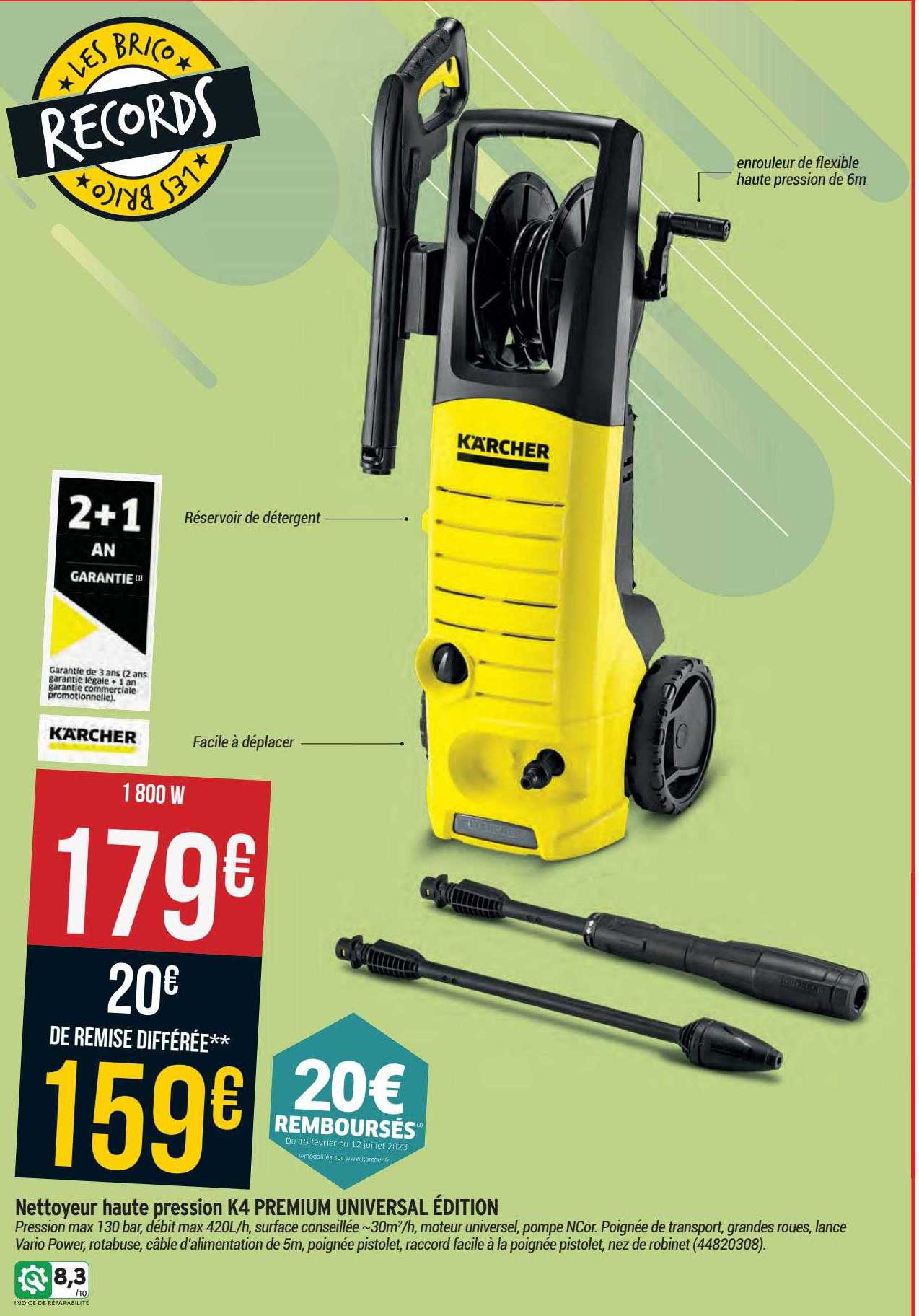 Nettoyeur Haute Pression K4 Premium Universal édition Kärcher