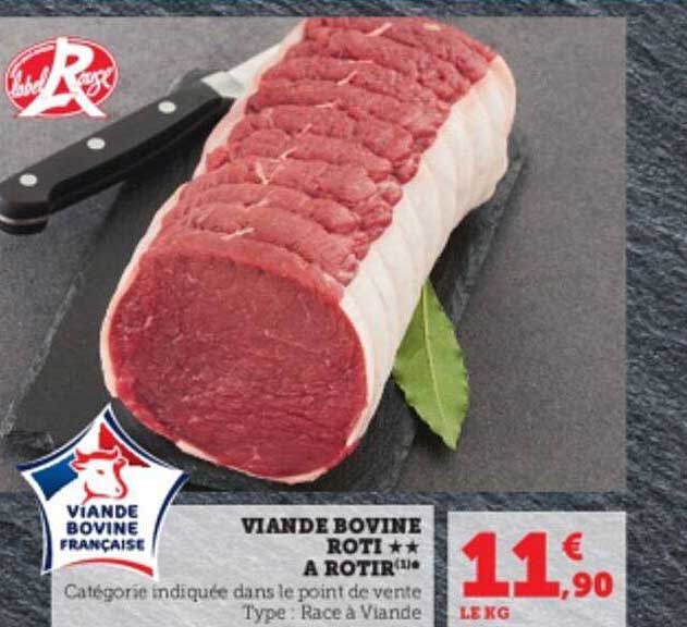 viande bovine rôti**à rôtir