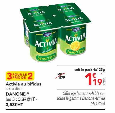Activia Au Bifidus Danone