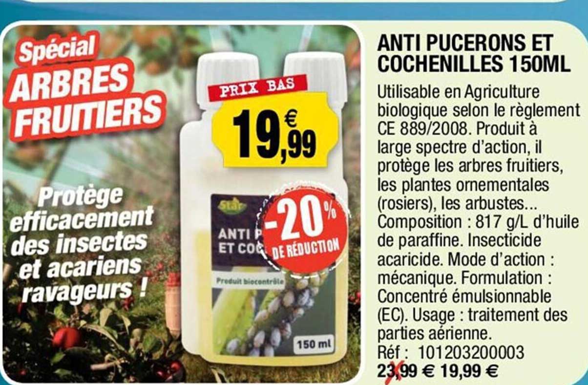 anti pucerons et cochenilles 150ml