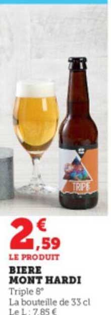 Bière Mont Hardi