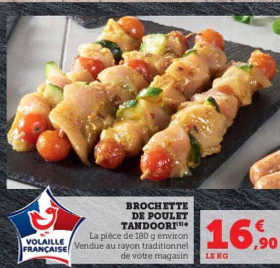 Brochette De Poulet Tandoori