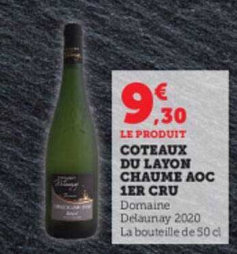 côteaux du layon chaume aoc 1er cru