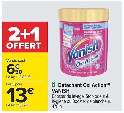 détachant oxi action vanish