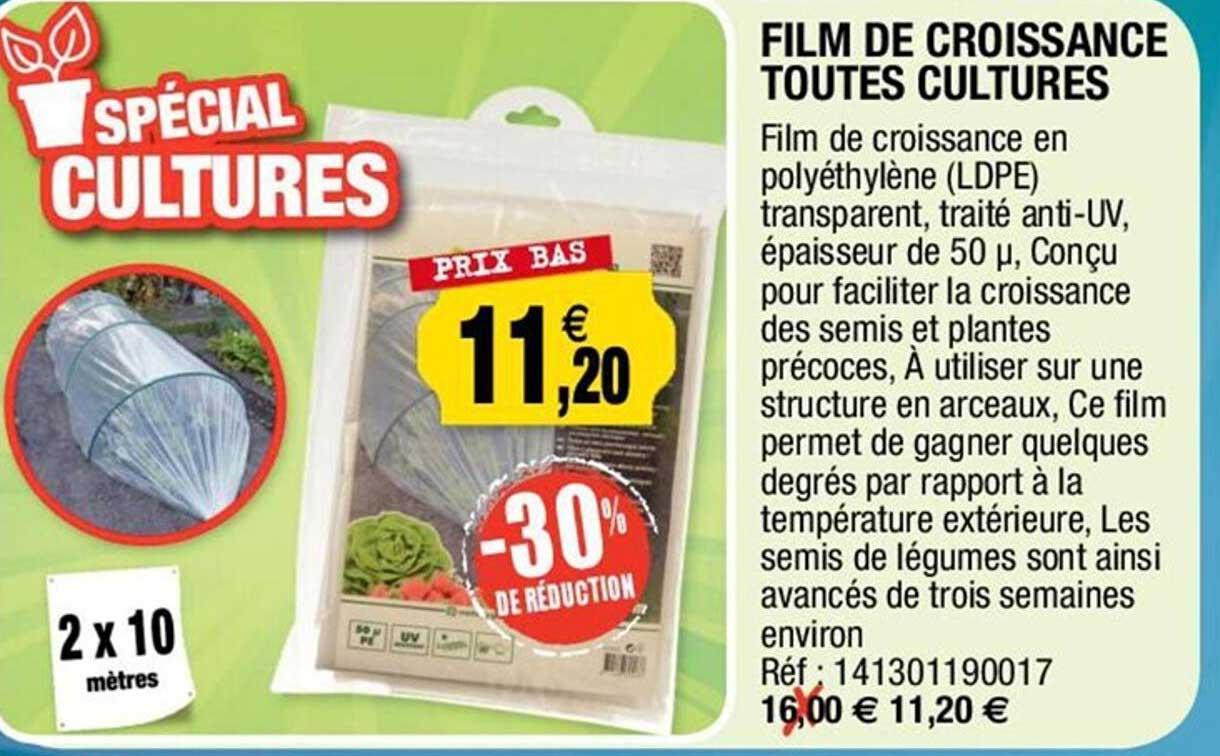 film de croissance toutes cultures