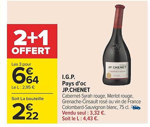 i.g.p. pays d'oc jp. chenet