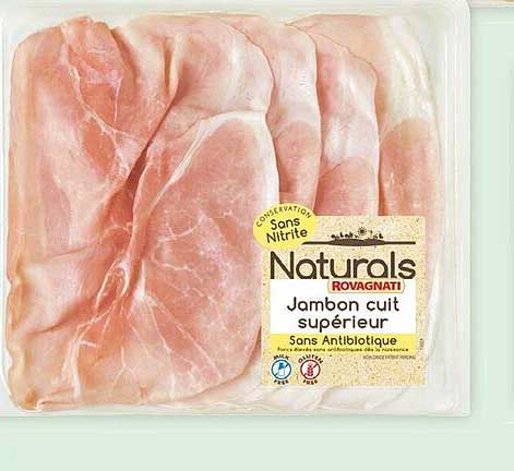 jambon cuit supérieur sans antibiotique naturals