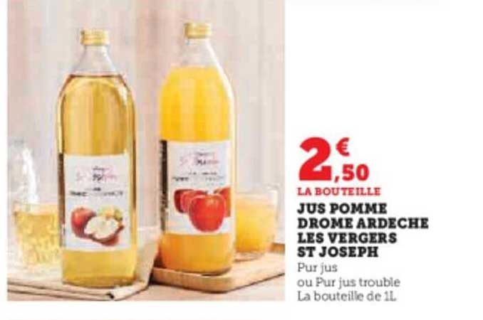 jus pomme drome ardèche les vergers st joseph