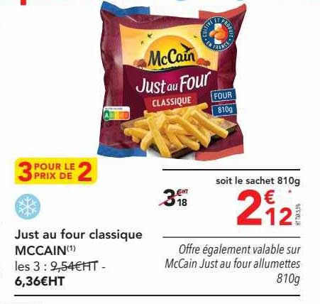 just au four classique mc cain