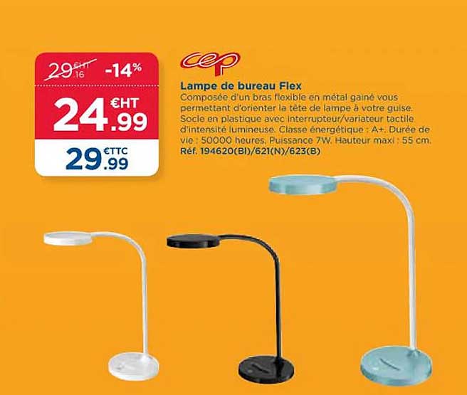 Lampe De Bureau Flex Cep