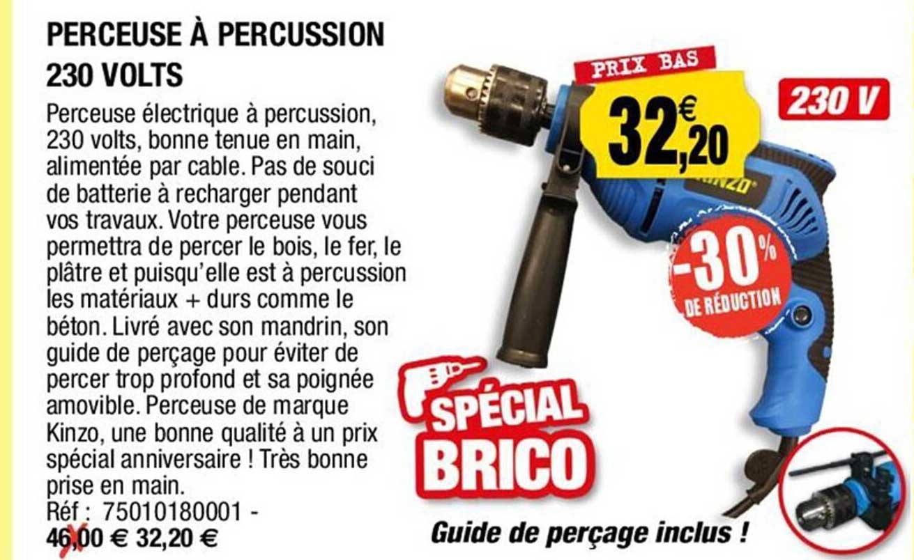 perceuse à percussion 230 volts