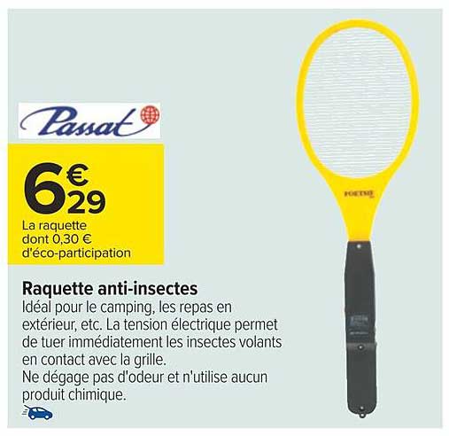 raquette anti-insectes passat