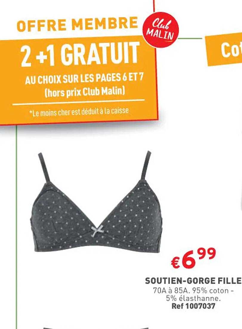 soutien-gorge fille