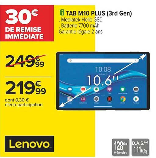 tab m10 plus (3rd gen) lenovo