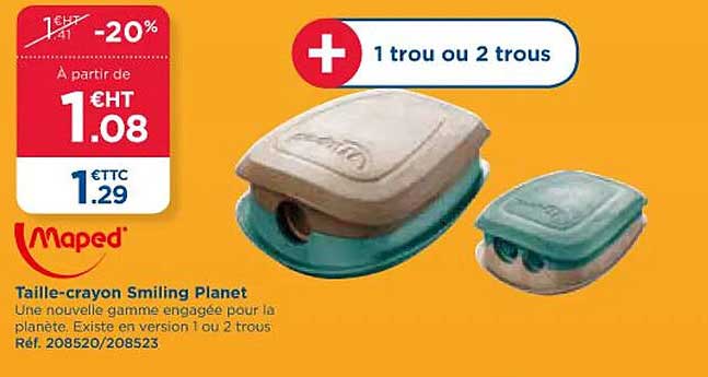 taille-crayon smiling planet maped