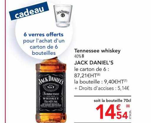 tennessee whiskey jack daniel's