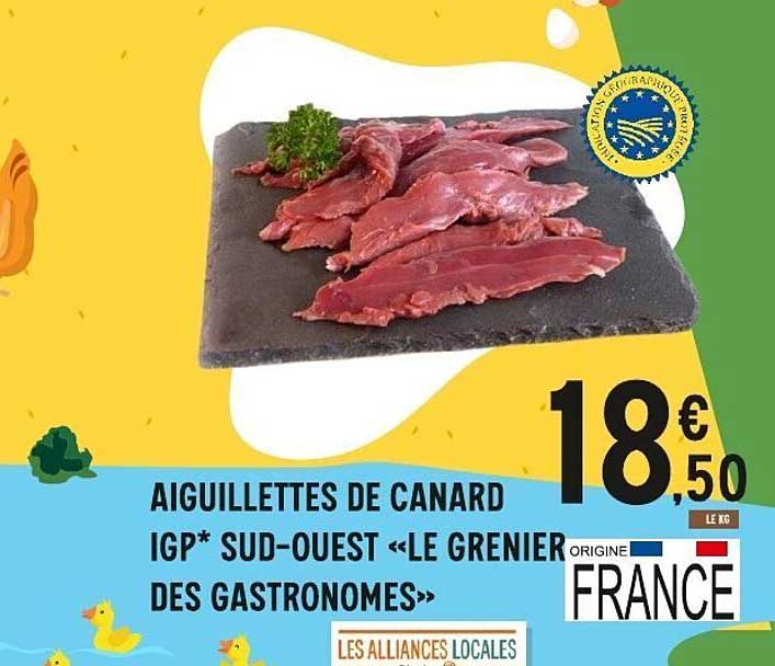 AIGUILLETTES DE CANARD