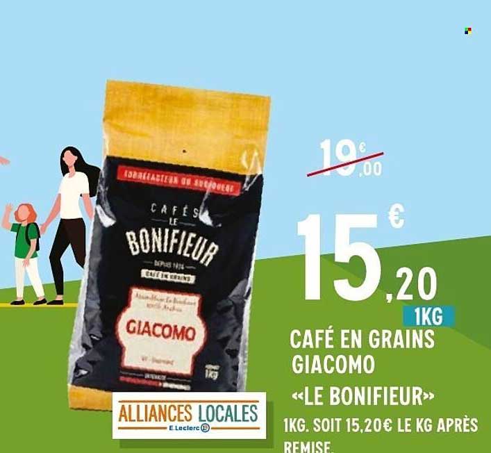 Café en grains Giacomo