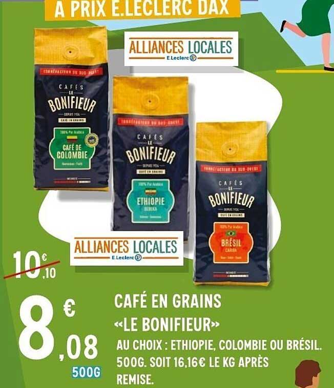 Café en grains Le Bonifieur