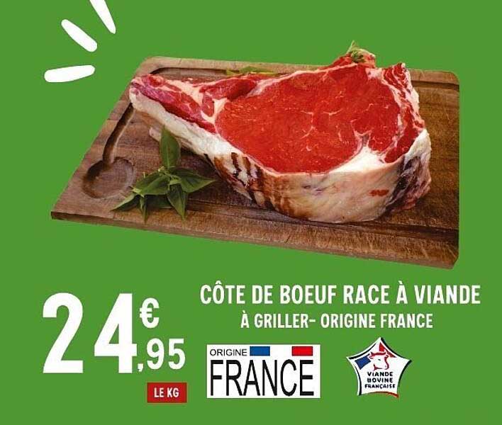 CÔTE DE BOEUF RACE À VIANDE
