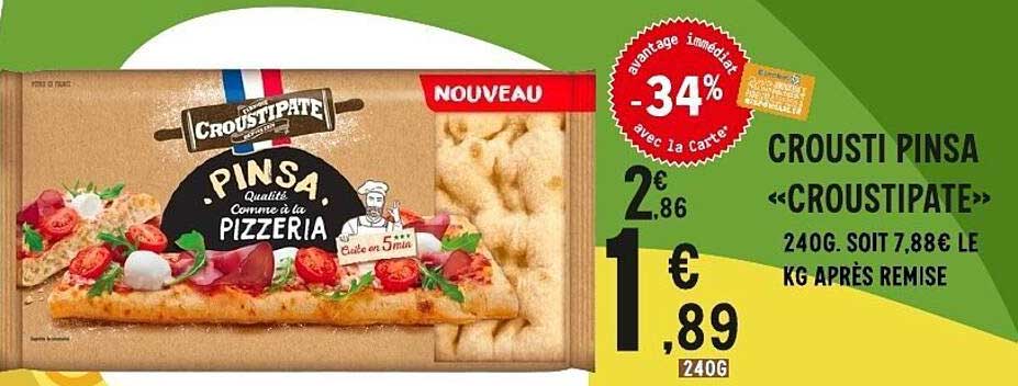 CROUSTIPATE Pinsa Pizzeria