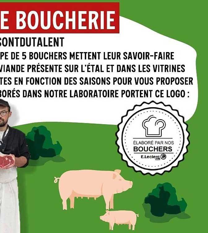 ÉLABORÉ PAR NOS BOUCHERS