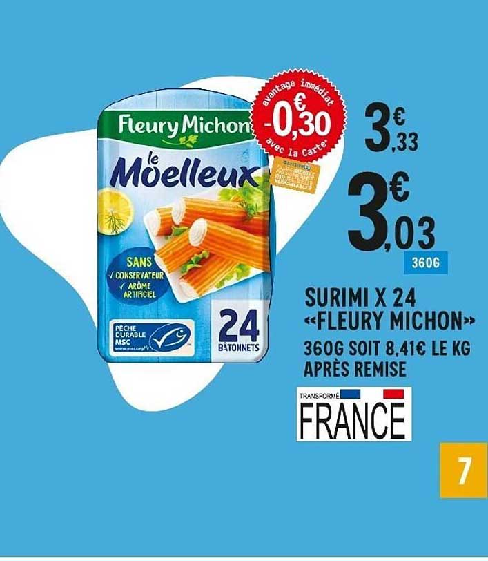 Fleury Michon le Moelleux