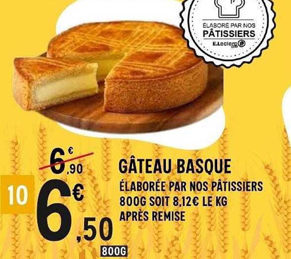 GÂTEAU BASQUE