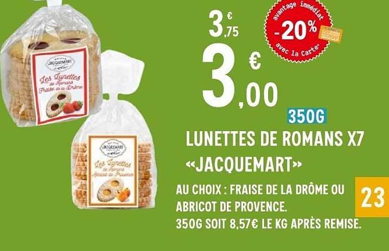 Jacquemart Lunettes de Romans X7