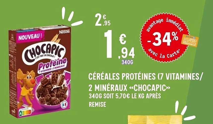 Nestlé Chocapic Protéine
