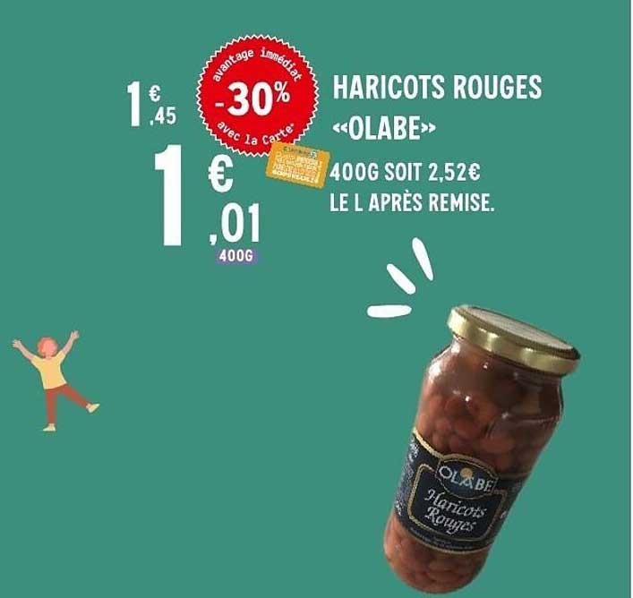 OLABE Haricots Rouges