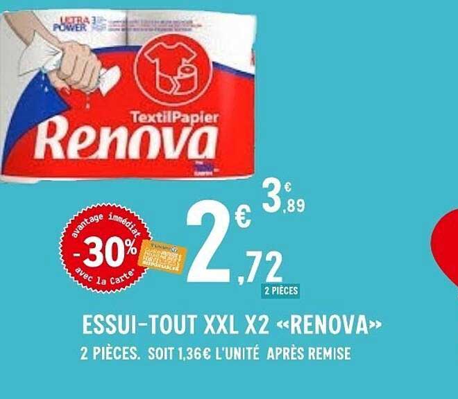 Renova Essui-Tout XXL X2