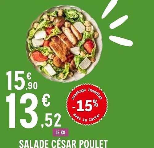 SALADE CÉSAR POULET
