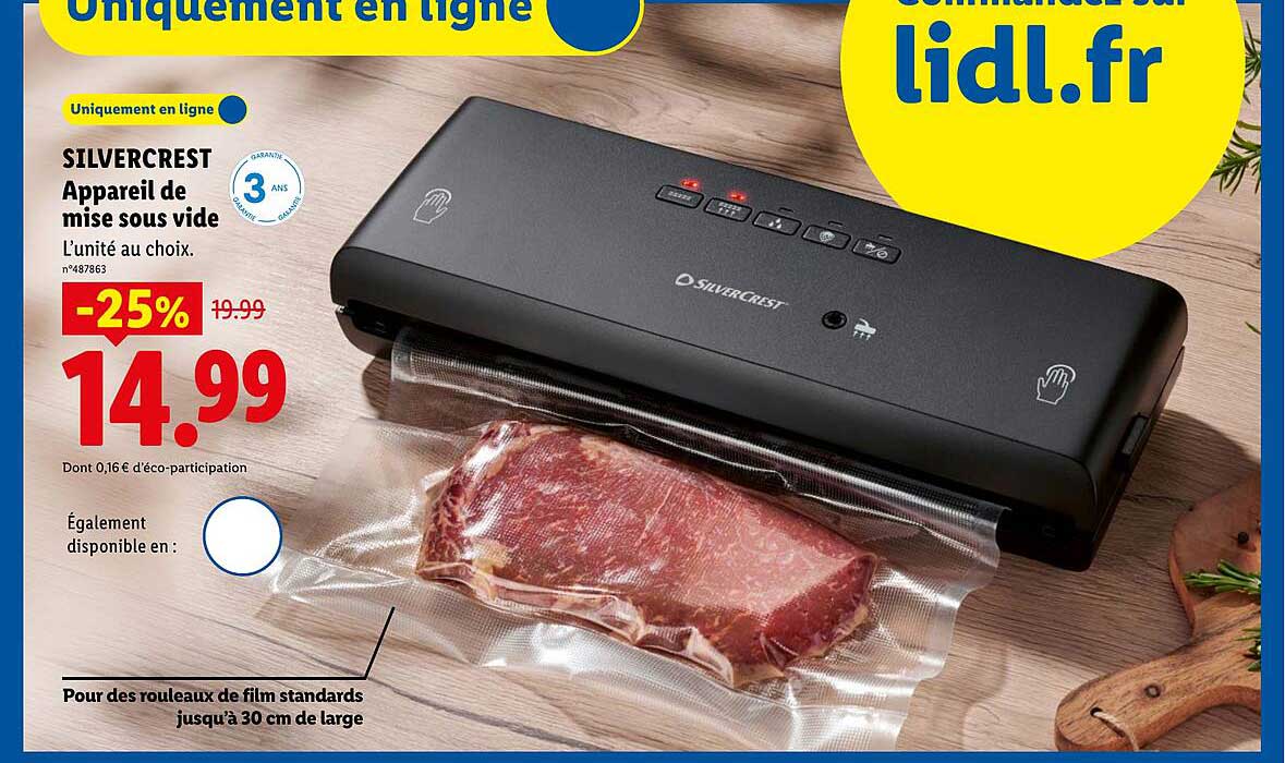 SILVERCREST Appareil de mise sous vide
