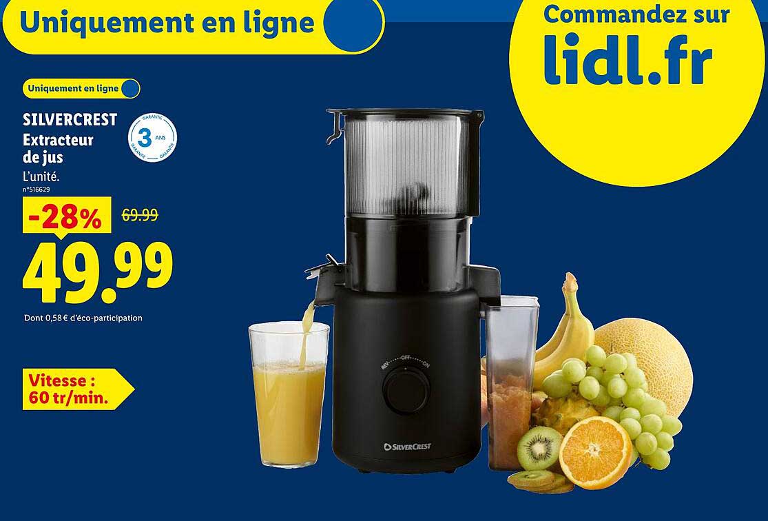 SILVERCREST Extracteur de jus